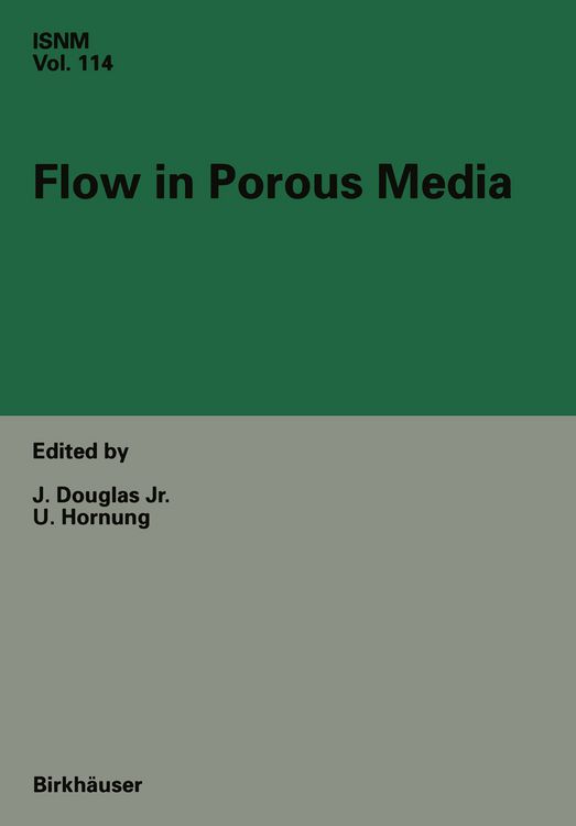 Produktbild: Flow in Porous Media