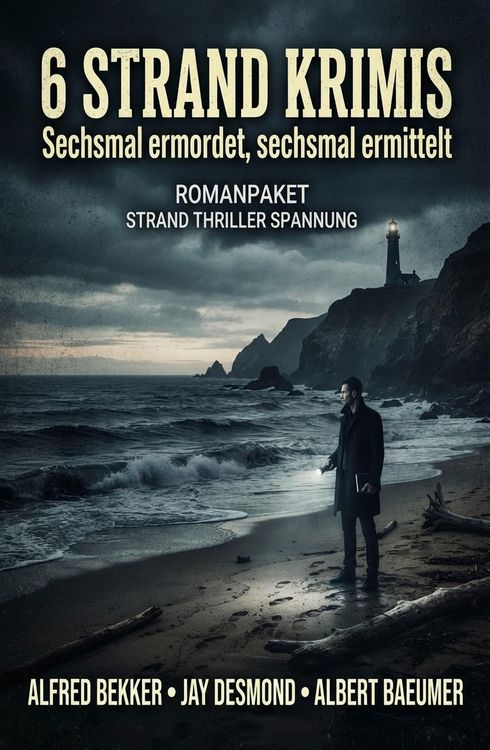 Produktbild: 6 Strand Krimis: Sechsmal ermordet, sechsmal ermittelt: Romanpaket Strand Thriller Spannung