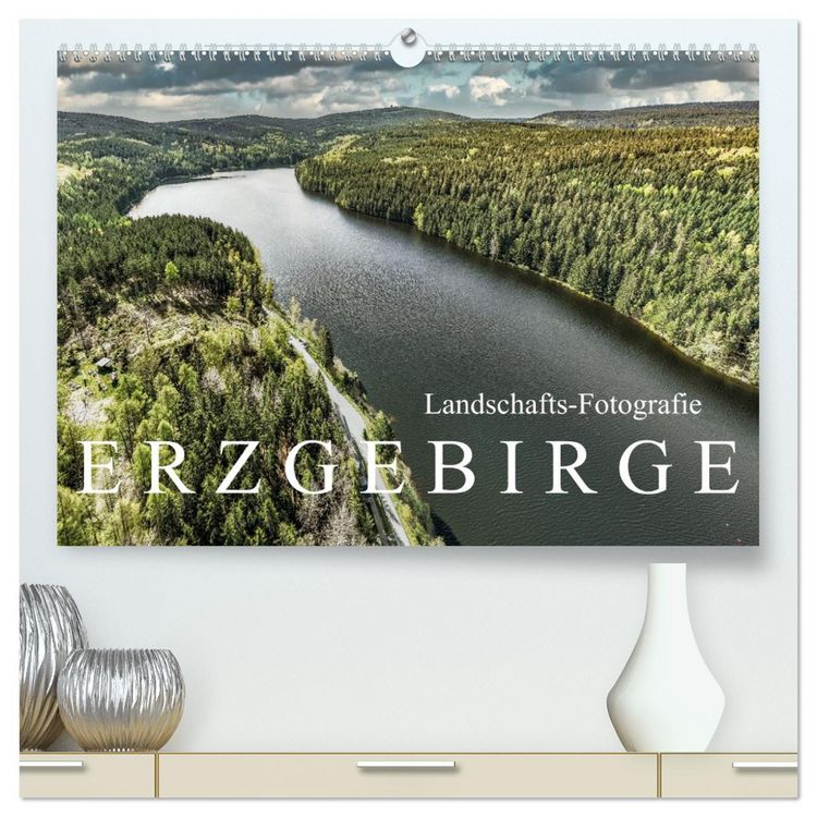 Produktbild: Landschafts-Fotografie Erzgebirge (hochwertiger Premium Wandkalender 2026 DIN A2 quer), Kunstdruck in Hochglanz
