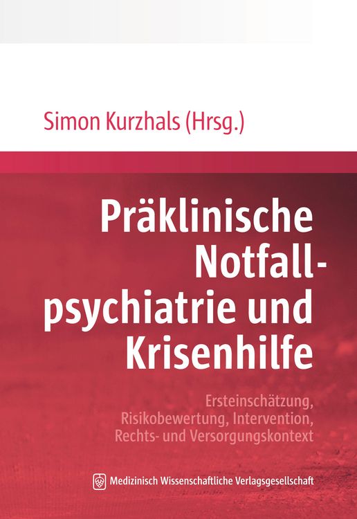 Produktbild: Pr&auml;klinische Notfallpsychiatrie und Krisenhilfe