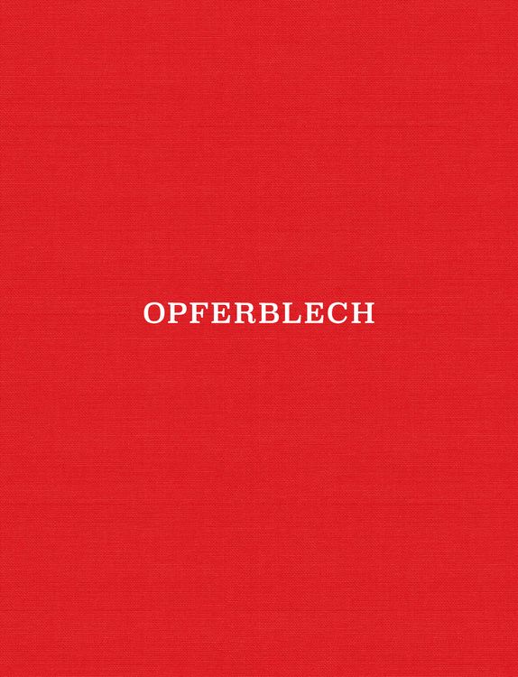 Produktbild: Opferblech