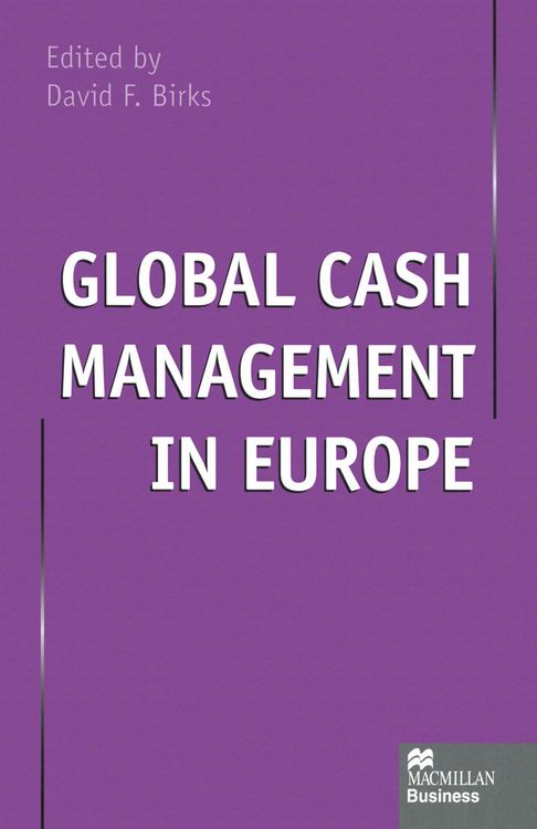 Produktbild: Global Cash Management in Europe