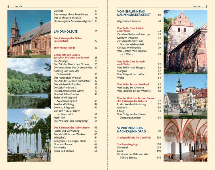 Produktbild: TRESCHER Reisef&uuml;hrer Kaliningrad K&ouml;nigsberg