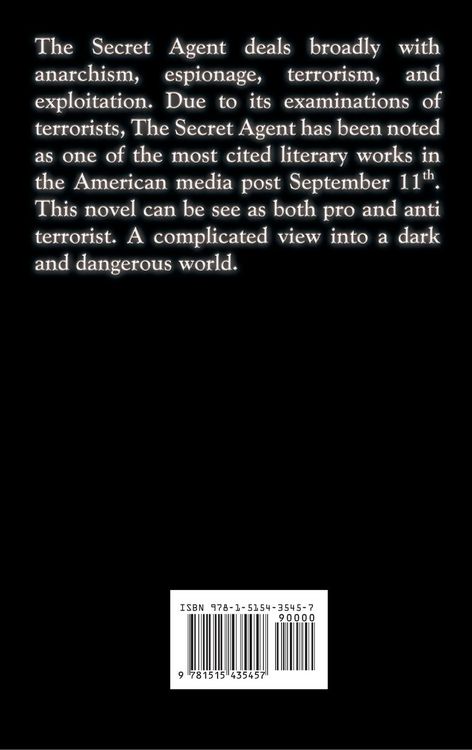 Produktbild: The Secret Agent - A Classic Spy Novel of Anarchism, Terrorism, and Political Intrigue in London