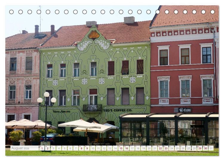 Produktbild: Streifz&uuml;ge durch Arad (Tischkalender 2026 DIN A5 quer), CALVENDO Monatskalender