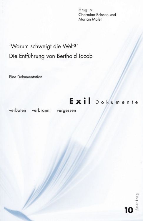 Produktbild: &laquo;Warum schweigt die Welt?&raquo; Die Entf&uuml;hrung von Berthold Jacob