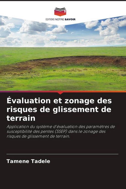 Produktbild: &Eacute;valuation et zonage des risques de glissement de terrain