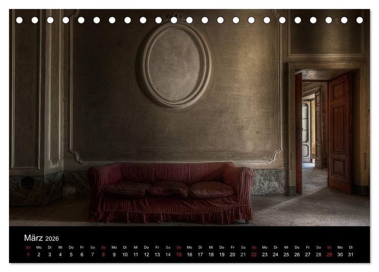 Produktbild: Toscana Interieurs - Marodes mit Charme (Tischkalender 2026 DIN A5 quer), CALVENDO Monatskalender