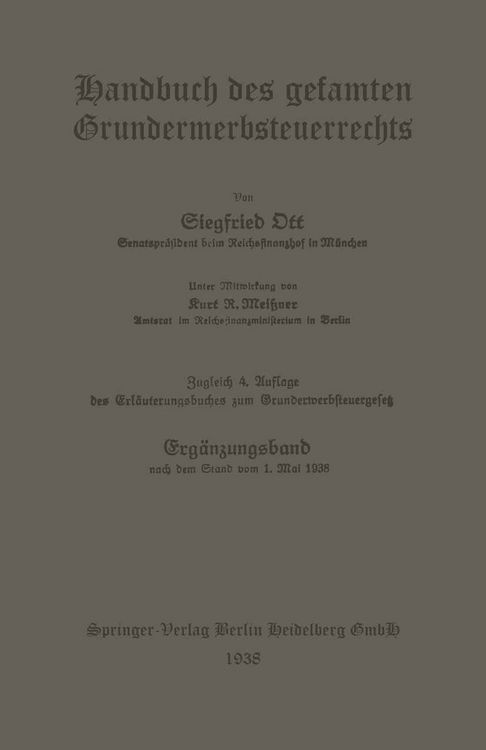 Produktbild: Handbuch des gesamten Grunderwerbsteuerrechts