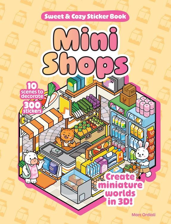 Produktbild: Mini Shops Sweet & Cozy Sticker Book