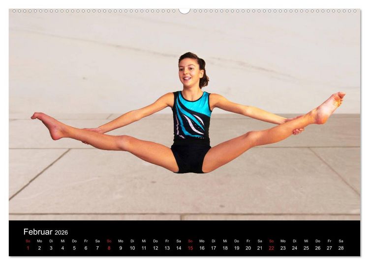 Produktbild: Rhythmische Sportgymnastik (hochwertiger Premium Wandkalender 2026 DIN A2 quer), Kunstdruck in Hochglanz