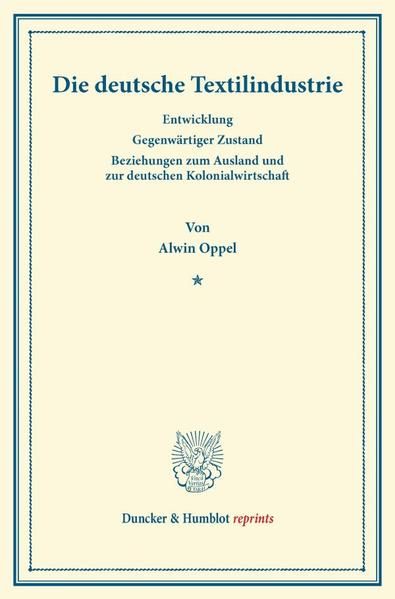 Produktbild: Die deutsche Textilindustrie.