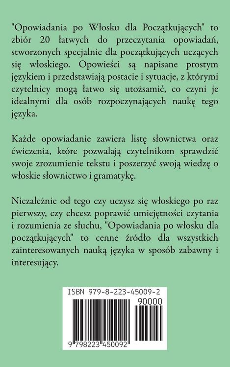 Produktbild: Opowiadania po W&iquest;osku dla Pocz&iquest;tkuj&iquest;cych
