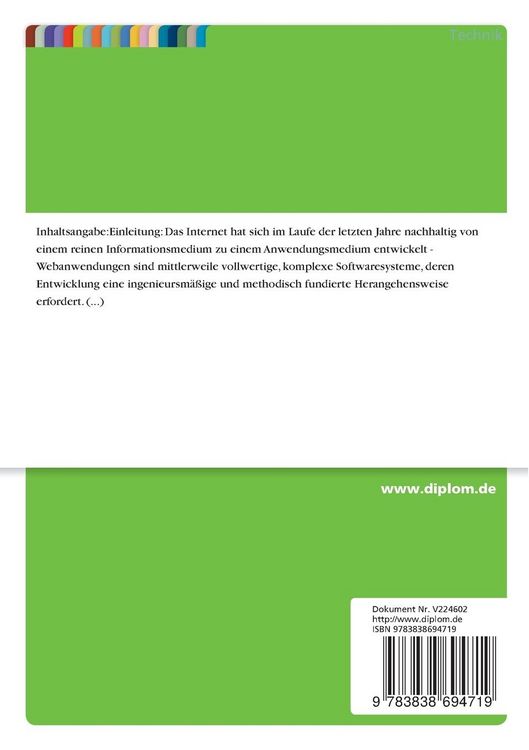 Produktbild: Web Engineering f&uuml;r asynchrone Anwendungen