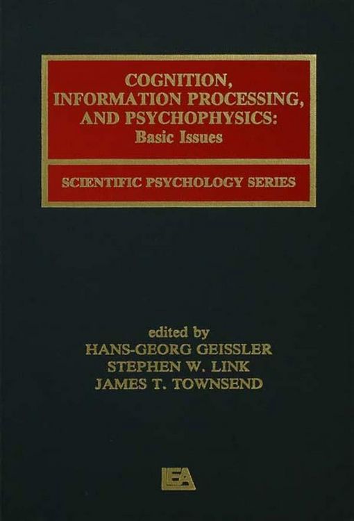 Produktbild: Cognition, Information Processing, and Psychophysics
