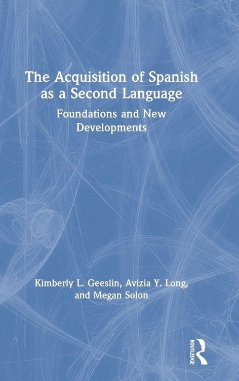 Produktbild: The Acquisition of Spanish as a Second Language