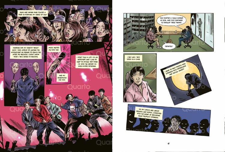 Produktbild: BTS: Die Graphic Novel Biografie