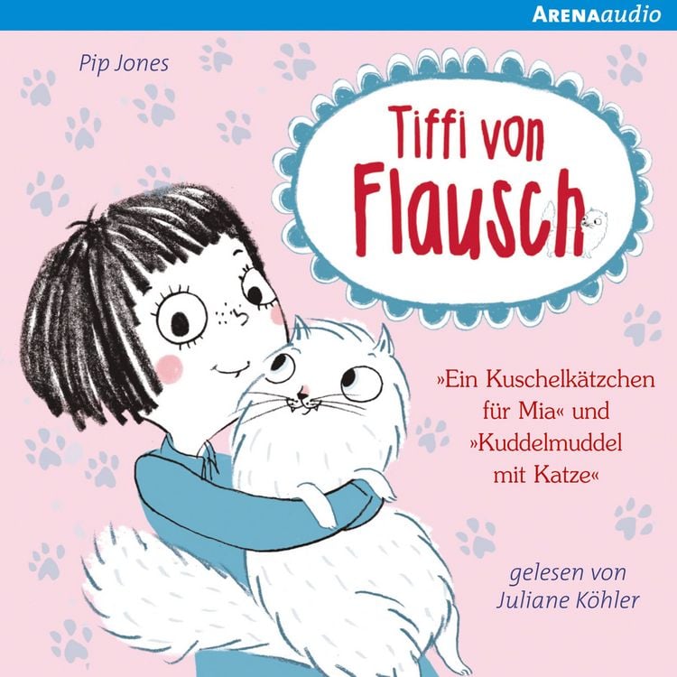 Produktbild: Tiffi von Flausch. "Ein Kuschelk&auml;tzchen f&uuml;r Mia" und "Kuddelmuddel mit Katze"