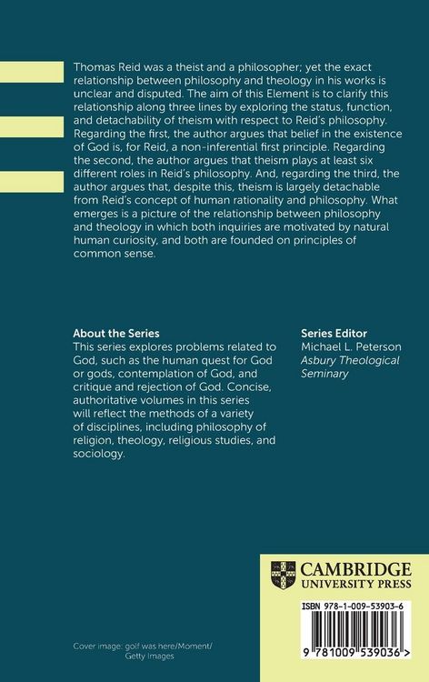Produktbild: The Problem of God in Thomas Reid