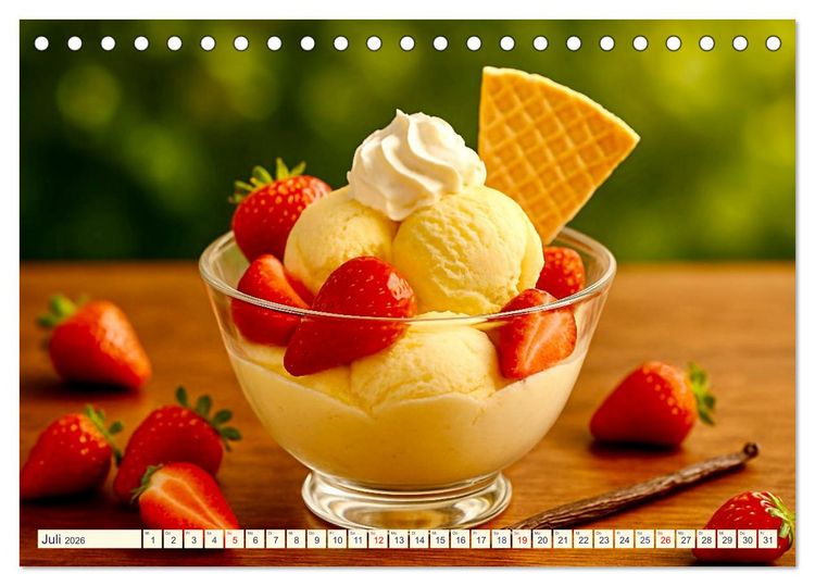 Produktbild: Milch und Milchprodukte (Tischkalender 2026 DIN A5 quer), CALVENDO Monatskalender