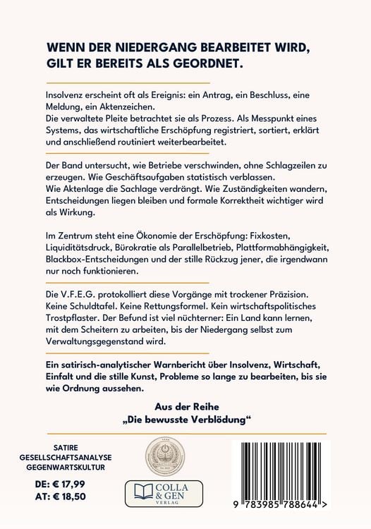Produktbild: Das depressive Land, Band 2: Die verwaltete Pleite