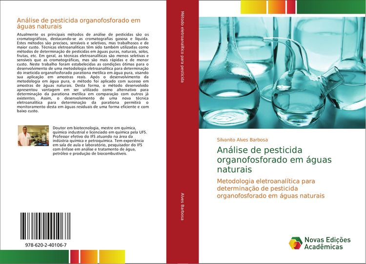 Produktbild: An&aacute;lise de pesticida organofosforado em &aacute;guas naturais