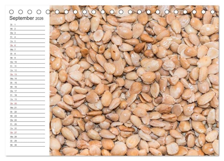 Produktbild: Emotionale Momente: Mandeln (Tischkalender 2026 DIN A5 quer), CALVENDO Monatskalender