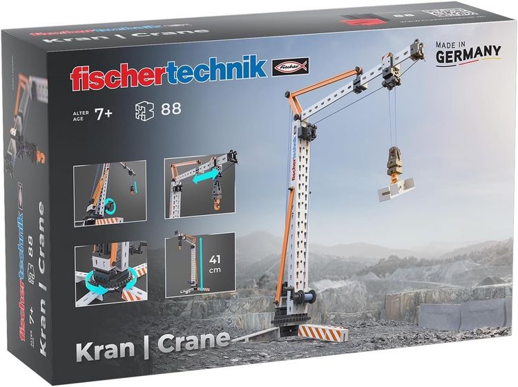 fischertechnik 564068 Advanced Kabelbaan – bouwset voor Kinderen vanaf 7 Jaar, speelgoed met gondel- en pendelbaan