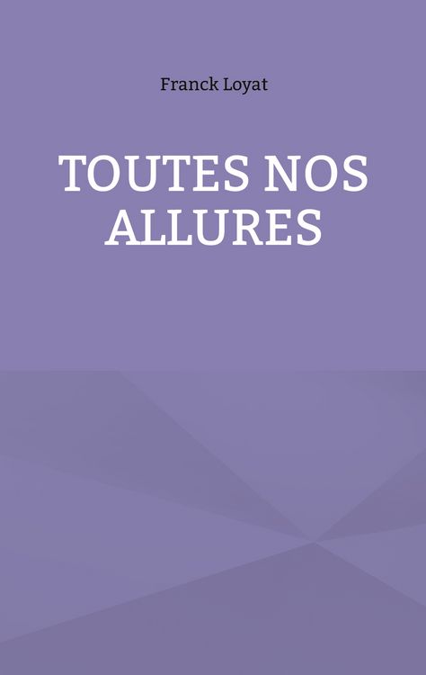Produktbild: Toutes nos allures