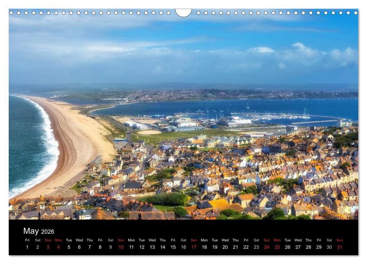 Produktbild: Jurassic Coast South England (Wall Calendar 2026 DIN A3 landscape), CALVENDO 12 Month Wall Calendar
