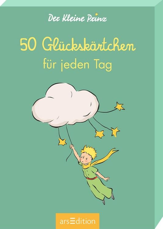 Produktbild: Der Kleine Prinz. 50 Gl&uuml;cksk&auml;rtchen f&uuml;r jeden Tag