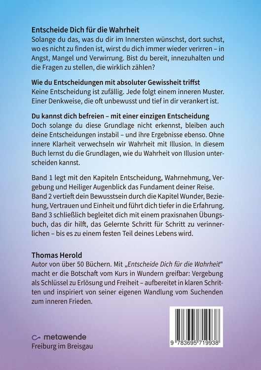 Produktbild: Entscheide Dich f&uuml;r die Wahrheit