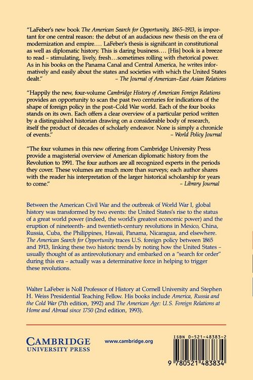 Produktbild: The Cambridge History of American Foreign Relations