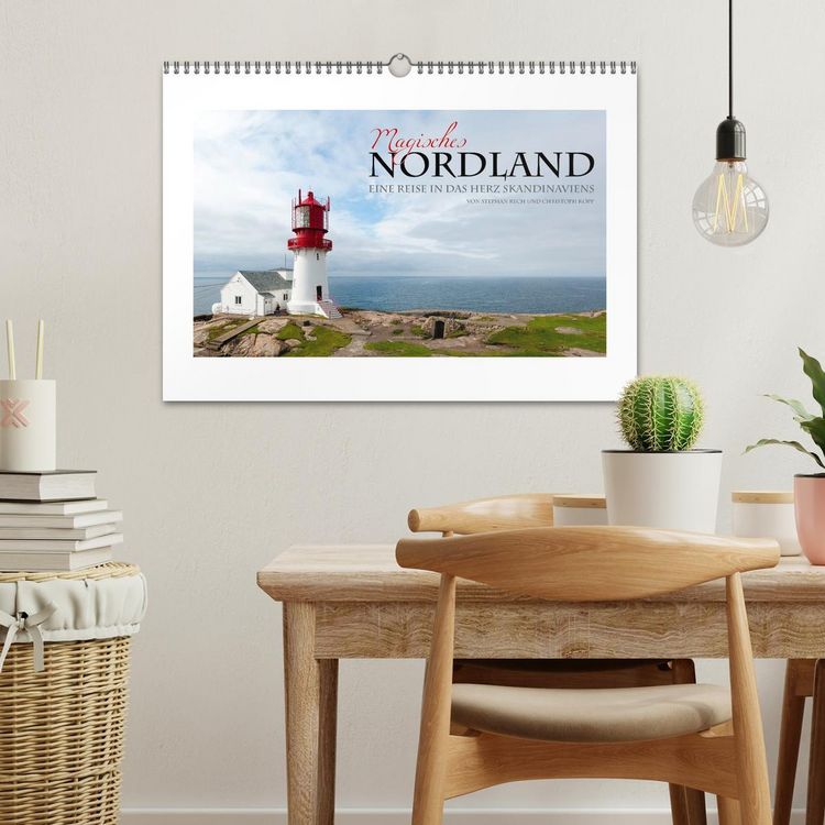 Produktbild: Magisches Nordland. Eine Reise in das Herz Skandinaviens (Wandkalender 2026 DIN A3 quer), CALVENDO Monatskalender