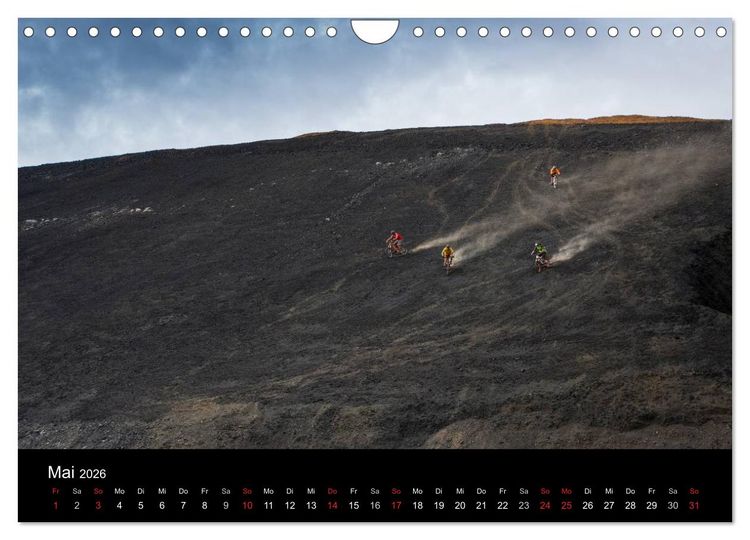 Produktbild: Bike Abenteuer Island (Wandkalender 2026 DIN A4 quer), CALVENDO Monatskalender