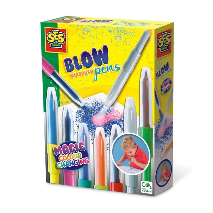 Produktbild: Blow airbrush pens - Magic colour changing