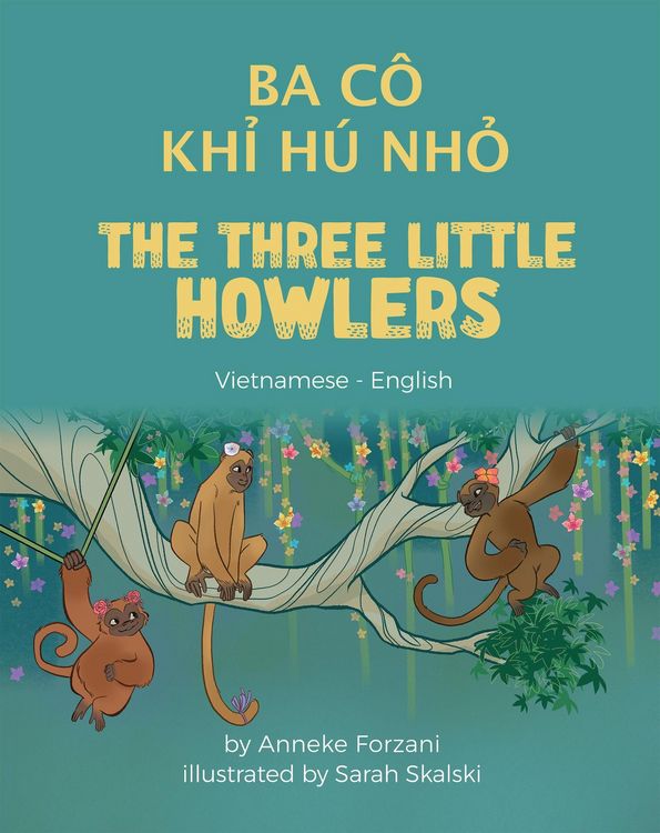 Produktbild: The Three Little Howlers (Vietnamese-English)