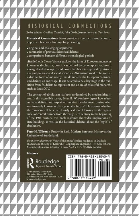 Produktbild: Absolutism in Central Europe