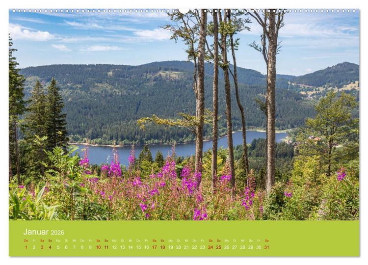 Produktbild: Hochschwarzwald - Traumhafte Landschaften im Schwarzwald (Wandkalender 2026 DIN A2 quer), CALVENDO Monatskalender