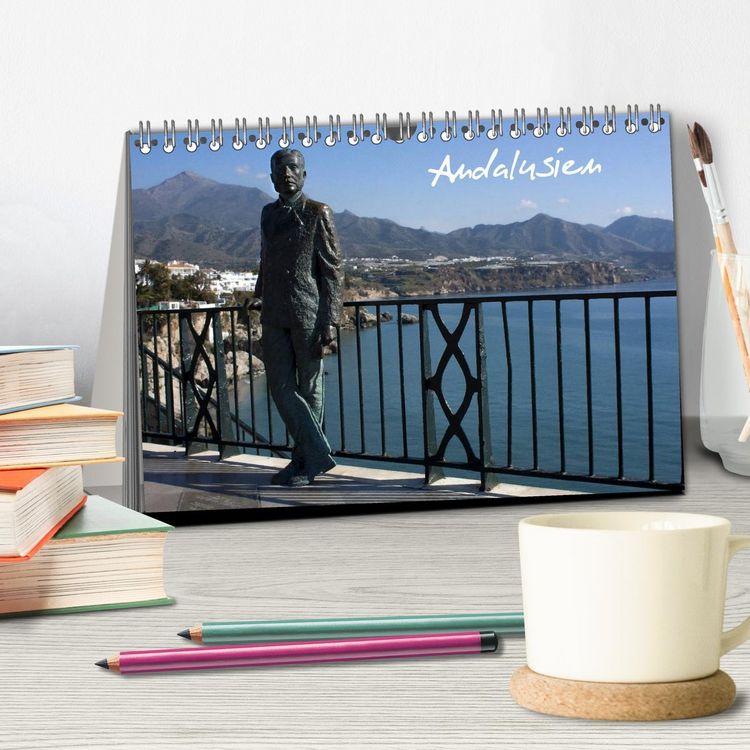 Produktbild: Andalusien (Tischkalender 2026 DIN A5 quer), CALVENDO Monatskalender