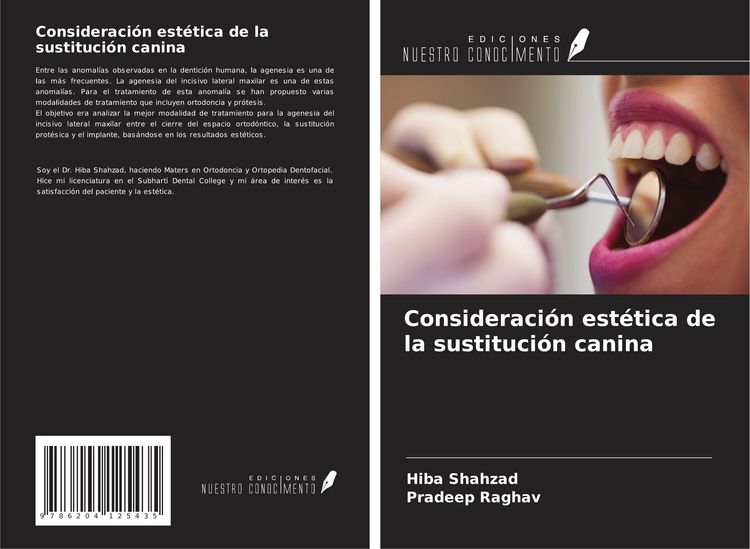 Produktbild: Consideraci&oacute;n est&eacute;tica de la sustituci&oacute;n canina