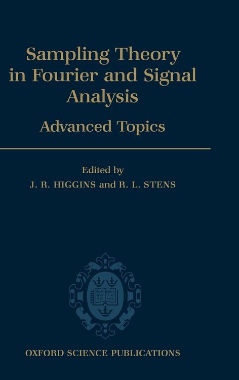 Produktbild: Sampling Theory in Fourier and Signal Analysis