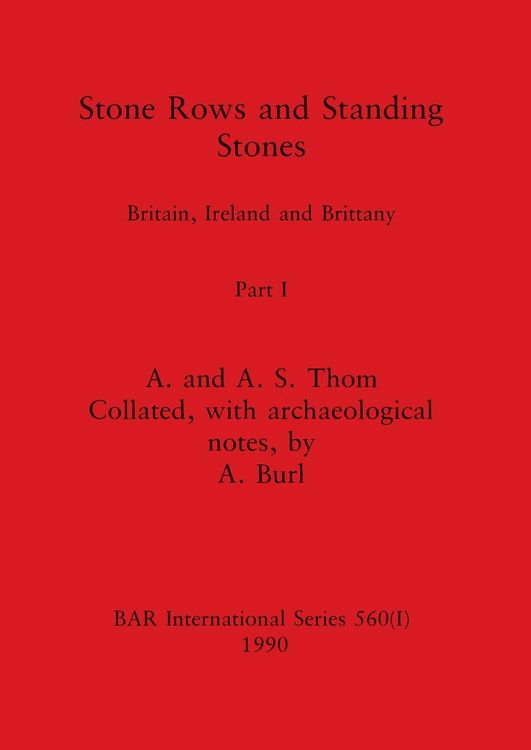 Produktbild: Stone Rows and Standing Stones, Part I