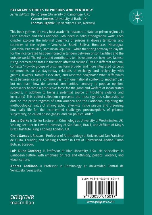 Produktbild: Carceral Communities in Latin America