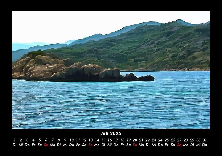 Produktbild: Sehnsucht nach Meer 2025 Fotokalender DIN A3
