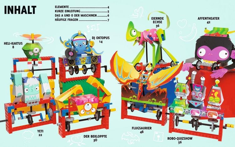 Produktbild: LEGO&reg; Verr&uuml;ckte Maschinen: Mit 8 Modellen!