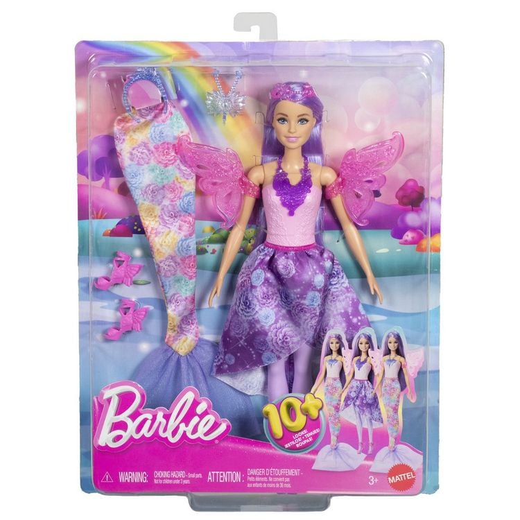 Produktbild: Barbie 3-in-1 Fantasy Puppe