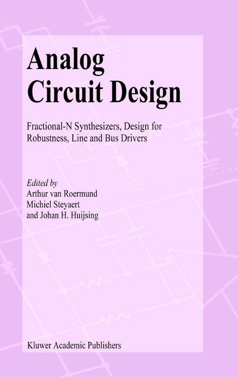 Produktbild: Analog Circuit Design