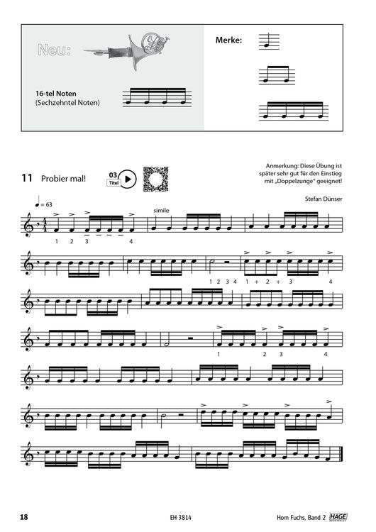 Produktbild: Horn Fuchs Band 2