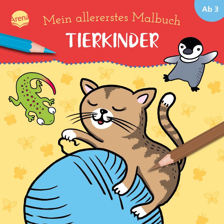 Produktbild: Mein allererstes Malbuch. Tierkinder